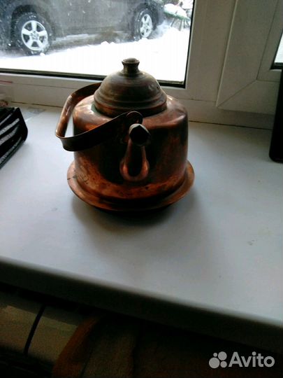 Чаиник медный