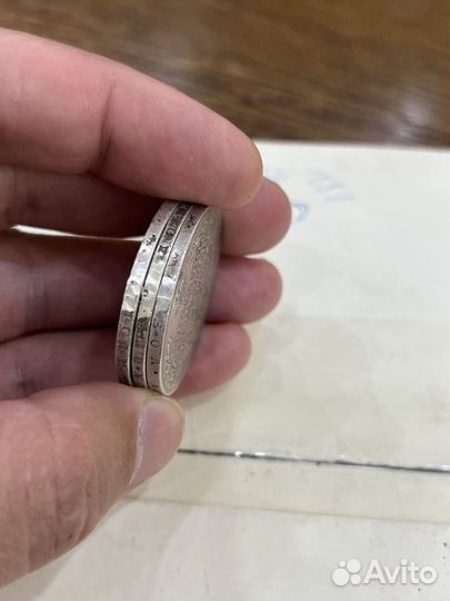 Разные серебряные рубли