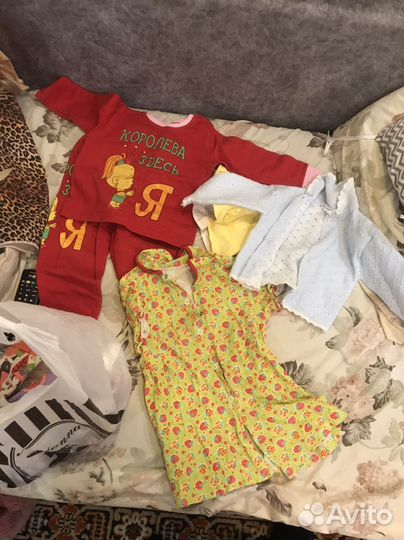 Детские вещи на мальчика/девочку (3 пакета)