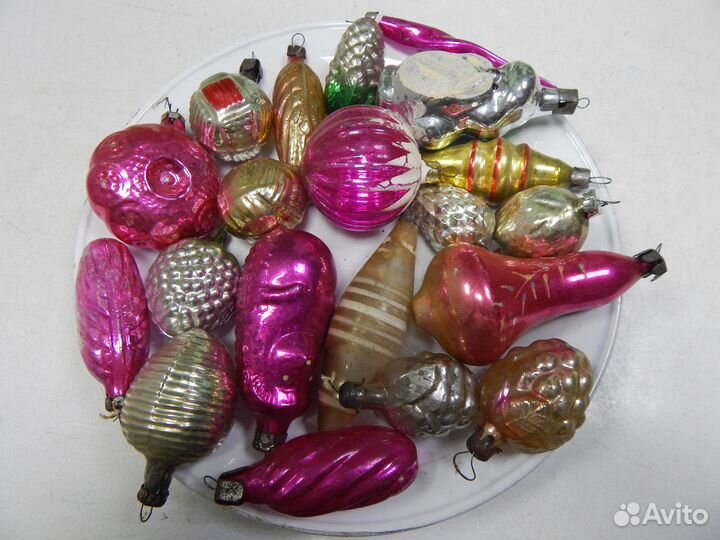 Елочные игрушки СССР