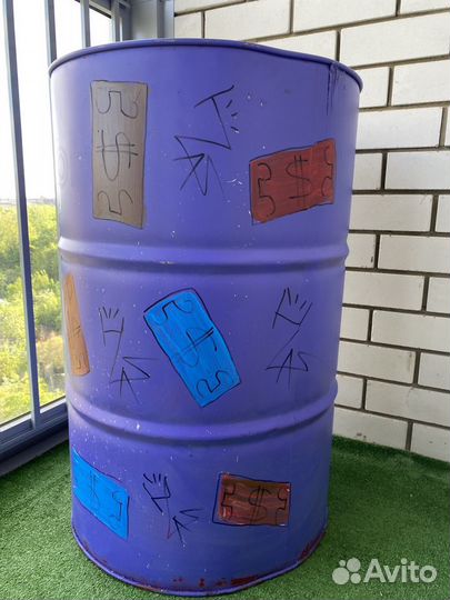 Бочка декоративная