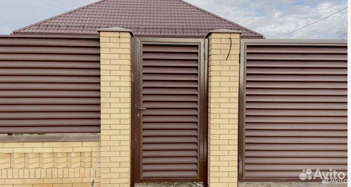 Забор жалюзи