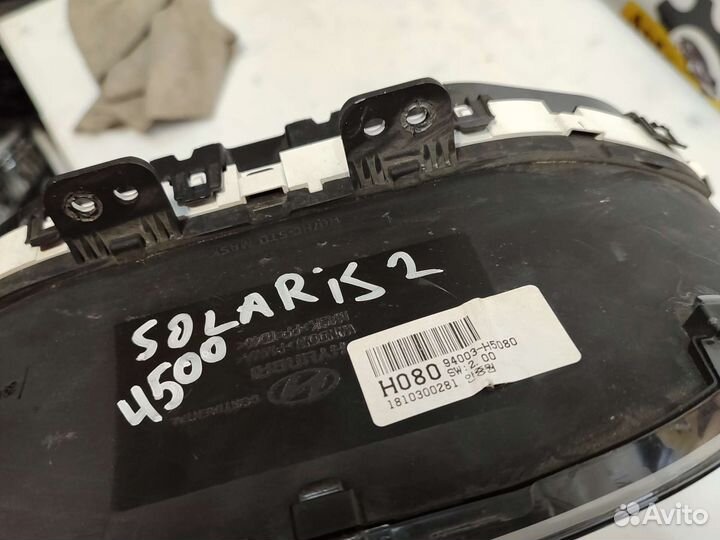 Панель приборов solaris 2 17