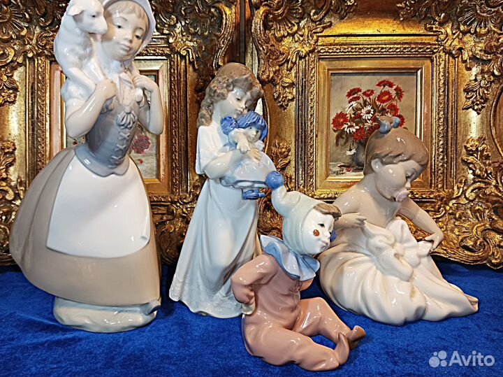 Nao by Lladro.Испания.Девочки.Статуэтки.Фарфор