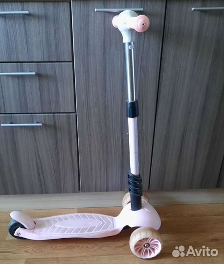 Самокат детский трехколесный бу