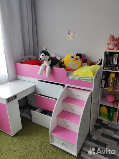 Кровать детская для дошколят