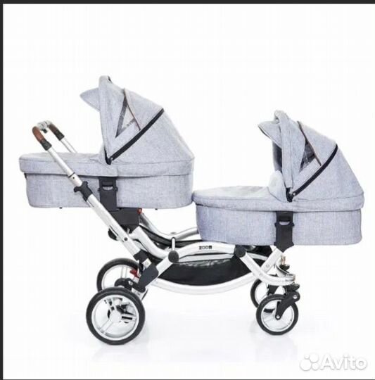 Коляска для двойни