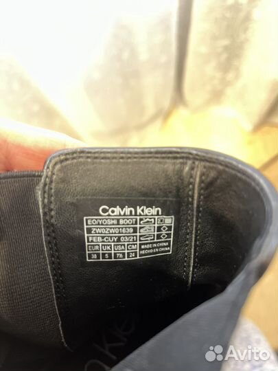 Полусапоги, ботинки Calvin Klein оригинал