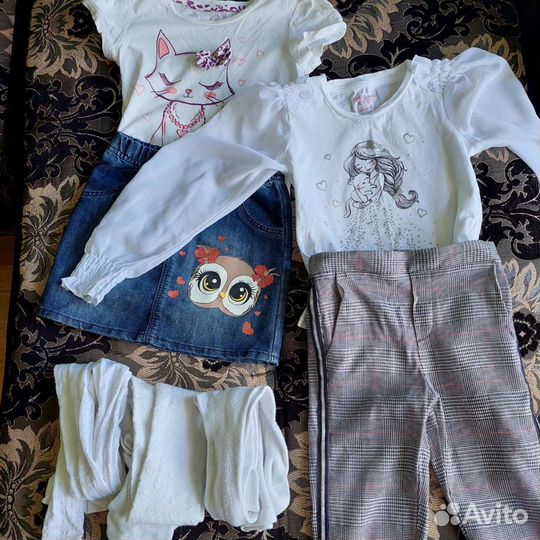 Вещи пакетом на девочку