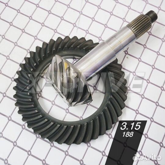 Главная пара 3,15 188 тип для bmw e34, e36, e30