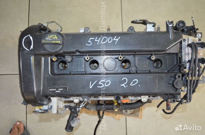 Двигатель двс 2.0 бензин Volvo v50 b4204s3