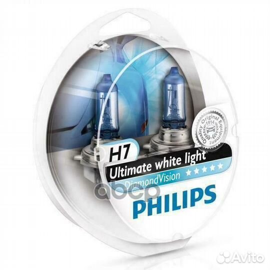 Комплект ламп 12V H7 55W PX26d Dimond Vision 0