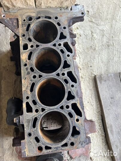 Блок цилиндров и коленвал на пежо боксер