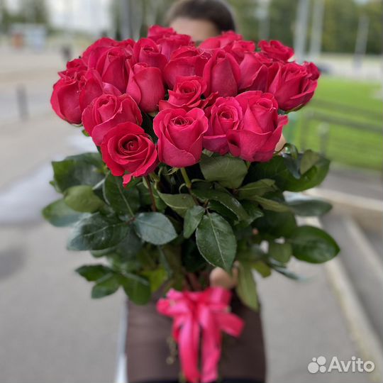 101 роза 51 роза 75 45 31 21 Букет Доставка