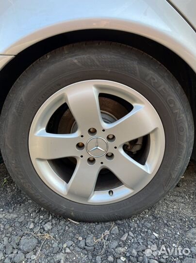 Оригинальные диски с резиной r16 mercedes