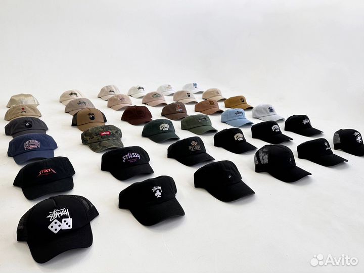 Оригинальные кепки Stussy