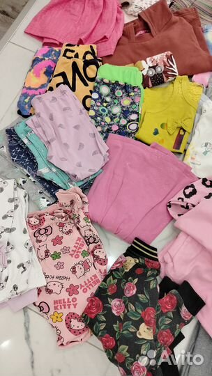 Детские вещи пакетом на девочку 98 104