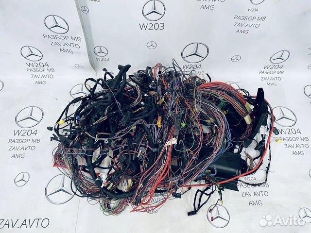 Провода фишки Mercedes W204