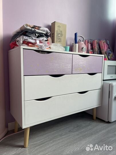 Комод белый бу