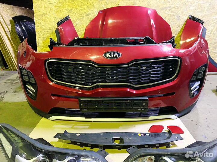 Передняя часть авто Kia Sportage 4 QL (2015-2018)