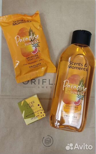 Подарочный набор в крафт пакете