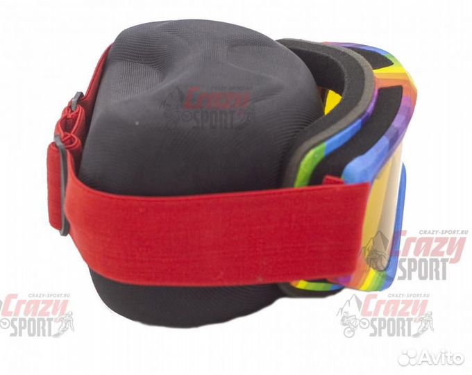 Pazzo Маска italia Arcobaleno yellow/RED (20/21)