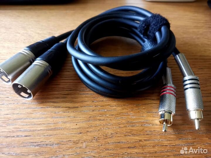 Кабеля разные RCA- jack, RCA-XLR, RCA-RCA