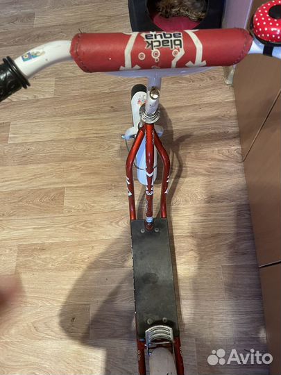 Самокат с надувными колесами