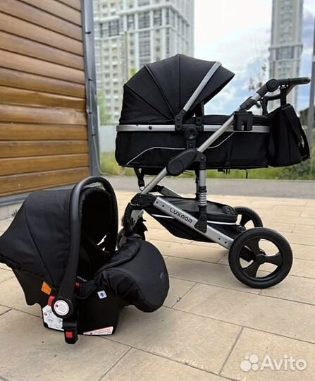 Коляска-трансформер Luxmom 2в1 / 3в1