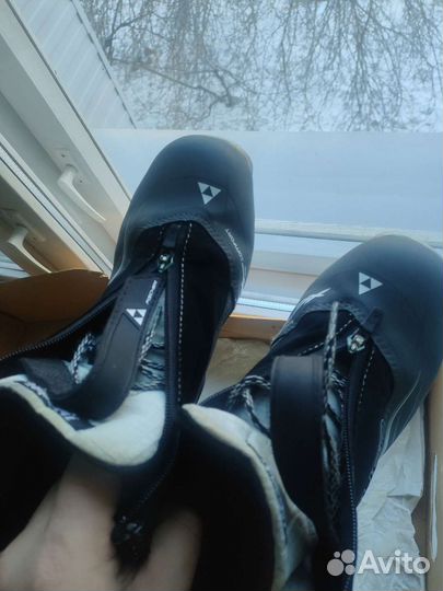 Лыжные ботинки fischer 43 размер