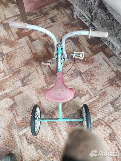 Детский велосипед малыш 3 колесный СССР