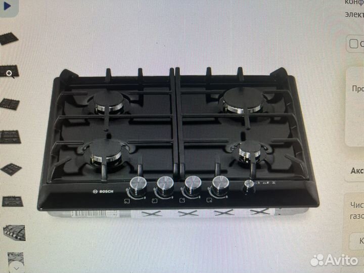 Варочная панель bosch газовая