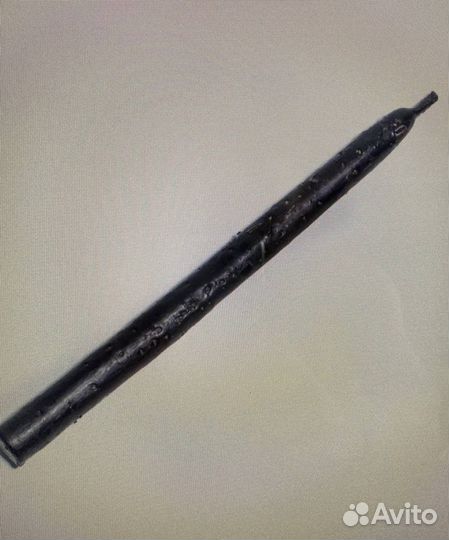 Свеча Очищающая восковая с полынью