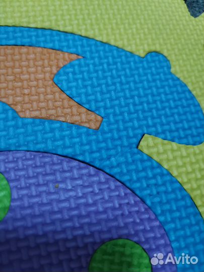 Коврик мягкие пазлы