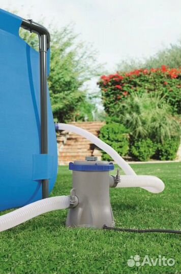 Бассейн каркасный прямоугольный Bestway Steel Pro