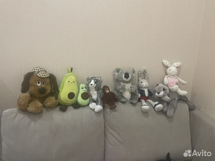 Мягкие игрушки икеа и другие