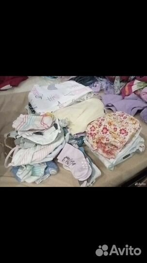 Вещи пакетом для девочки 0-68