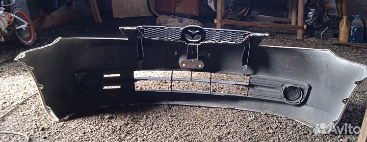 Бампер передний mazda demio DY3W