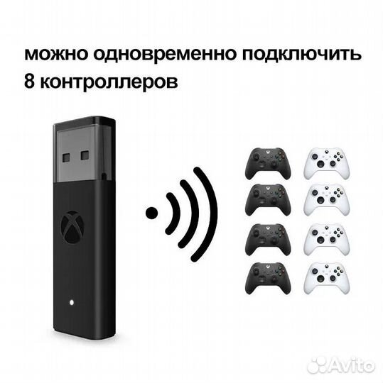 Беспроводной адаптер (ресивер) для геймпада Xbox