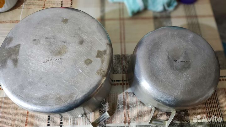 Алюминиевая посуда СССР, эмалированная посуда