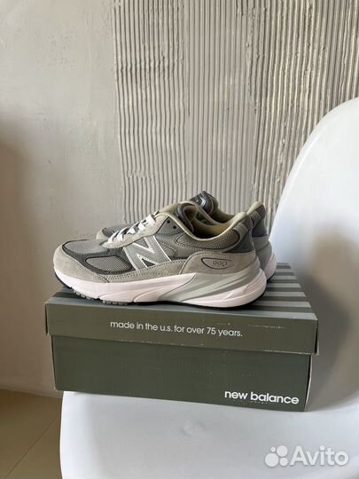 Кроссовки New Balance Nb 990 V6 серые