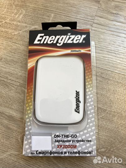 Компактный внешний power bank Energizer