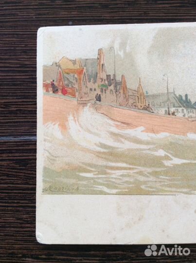 Middelkerke 1913 год Открытка