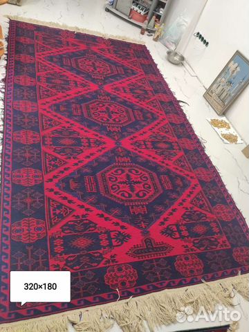 Ковер шерстяной ручной работы