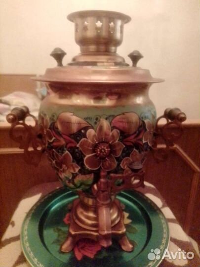 Самовар электрический расписной