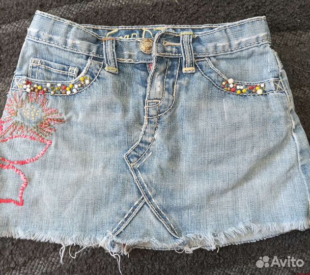 Юбка джинсовая