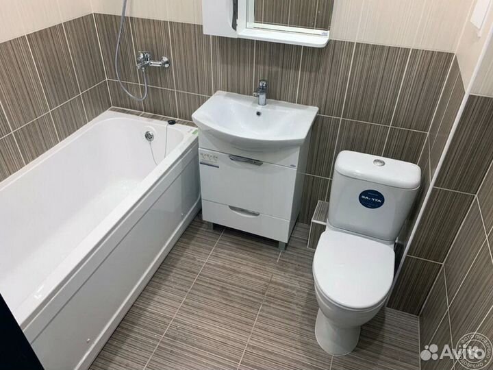 Ремонт ванной комнаты и туалета под ключ