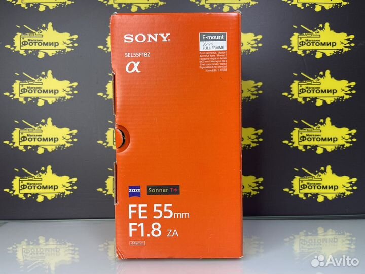 Sony FE 55mm f/1.8 ZA новый гарантия