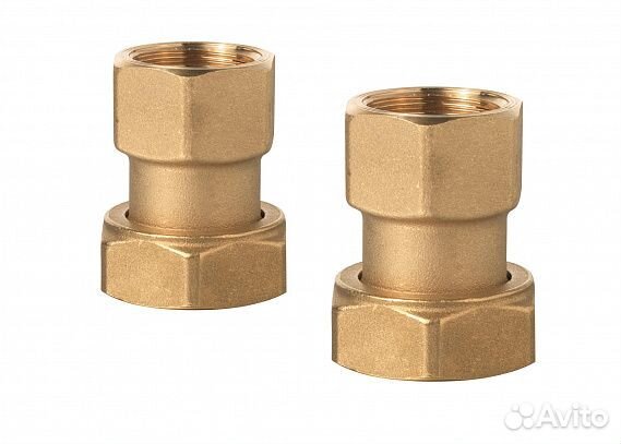 ALG15.202B: Комплект из пары латунных резьбовых Ф