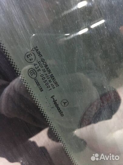 Стекло люка панормамной крыши Mercedes W221